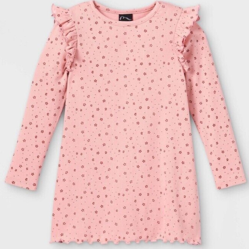 Art Class Pink Floral‎ Toddler Girl Dress NWT